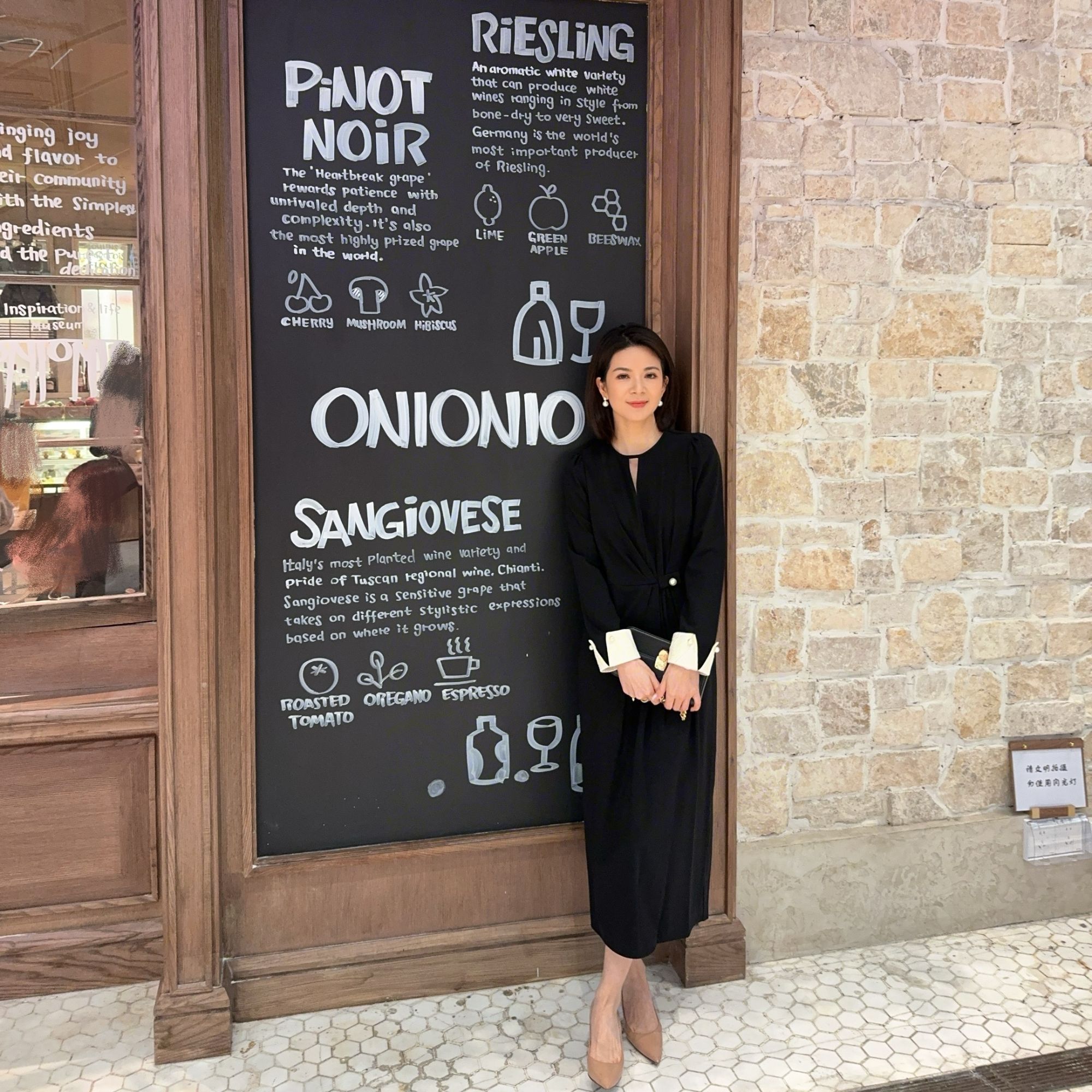 【粉丝福利不退换】圆领打褶袖口撞色提花气质显瘦连衣裙#142