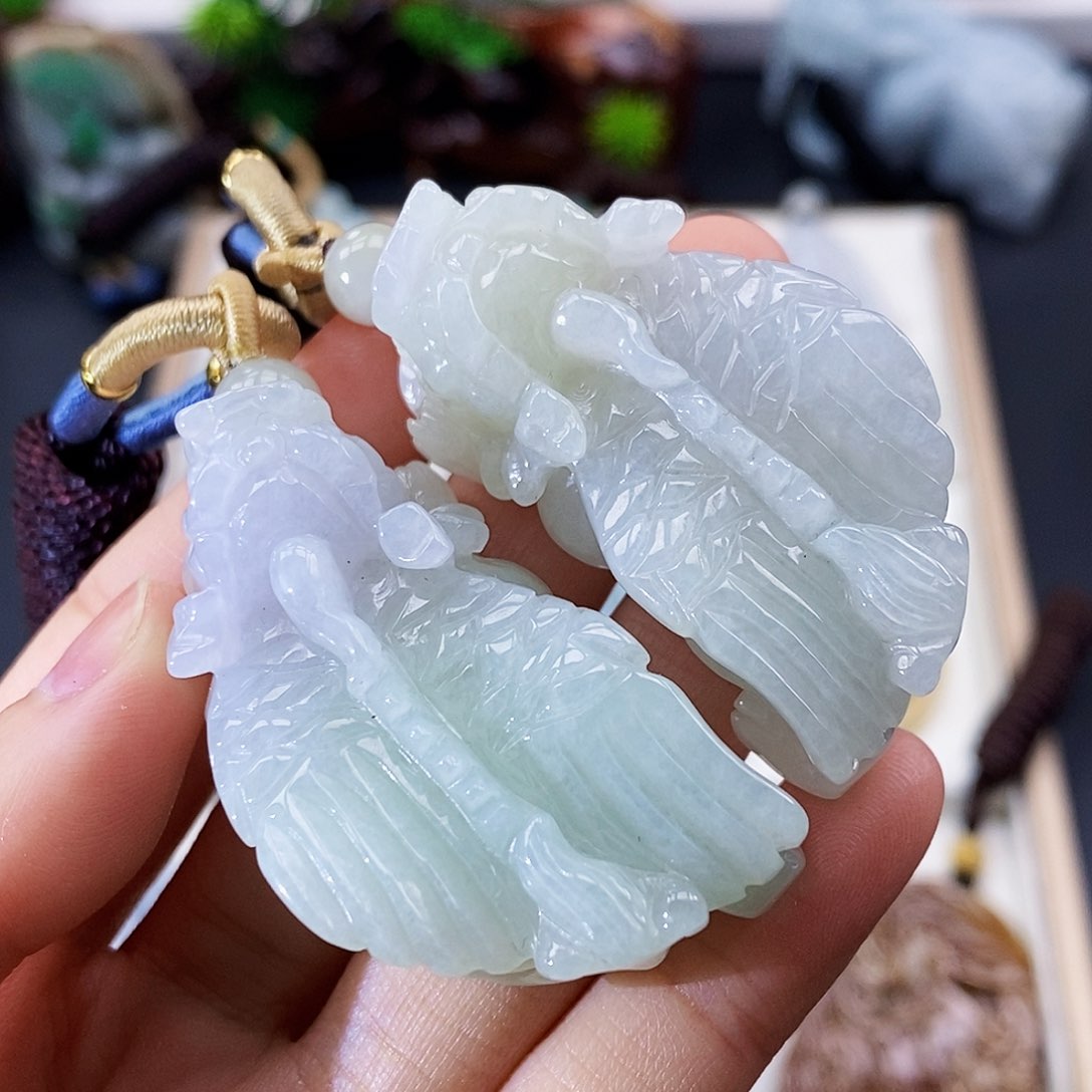 颈饰未镶嵌翡翠缅甸翡翠a货