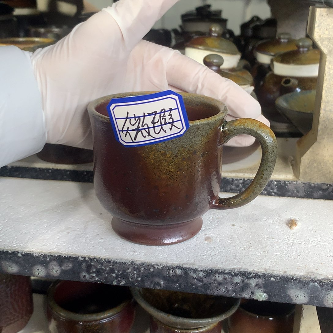 茶壶紫砂纯自然柴烧