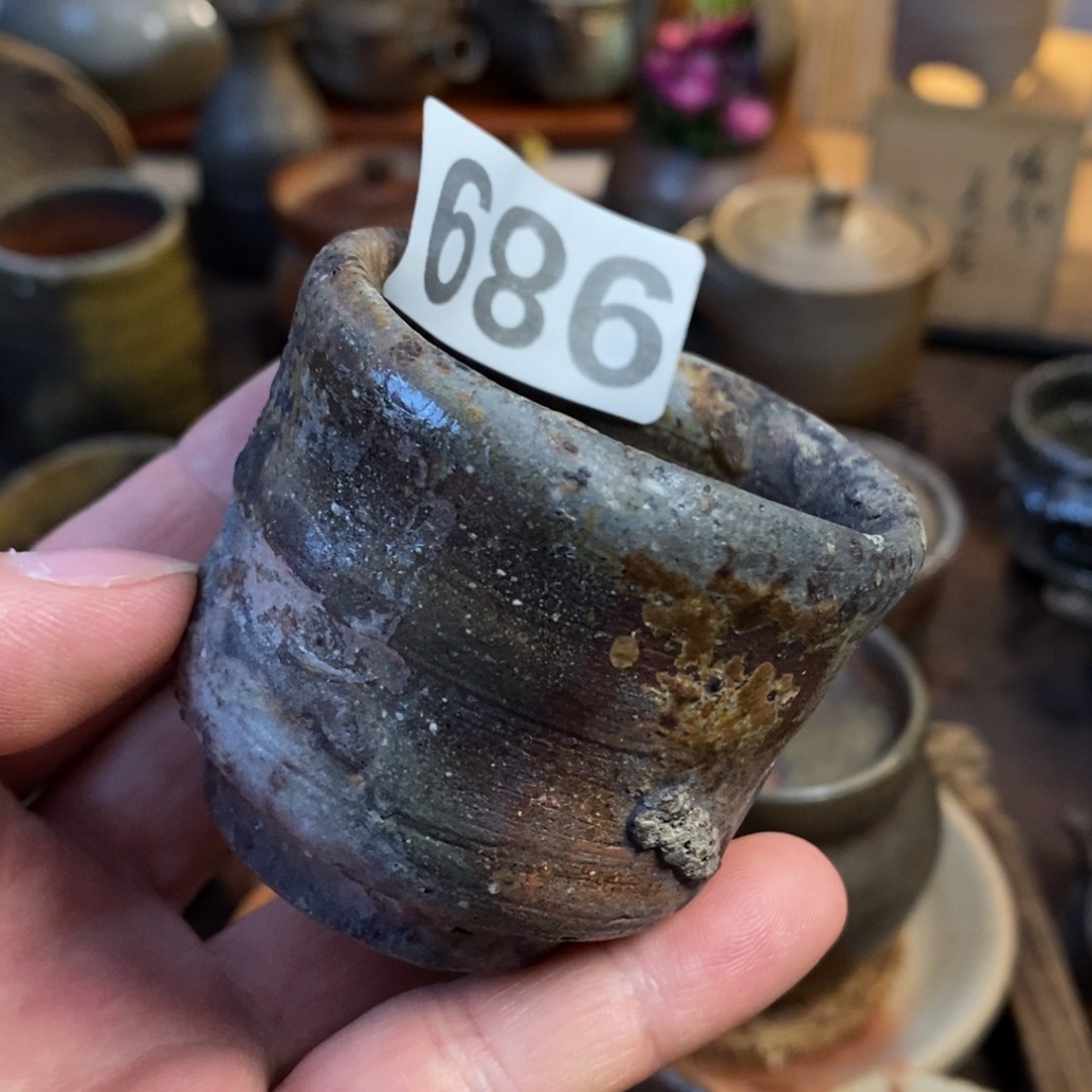 备前烧柴烧茶具超级落灰