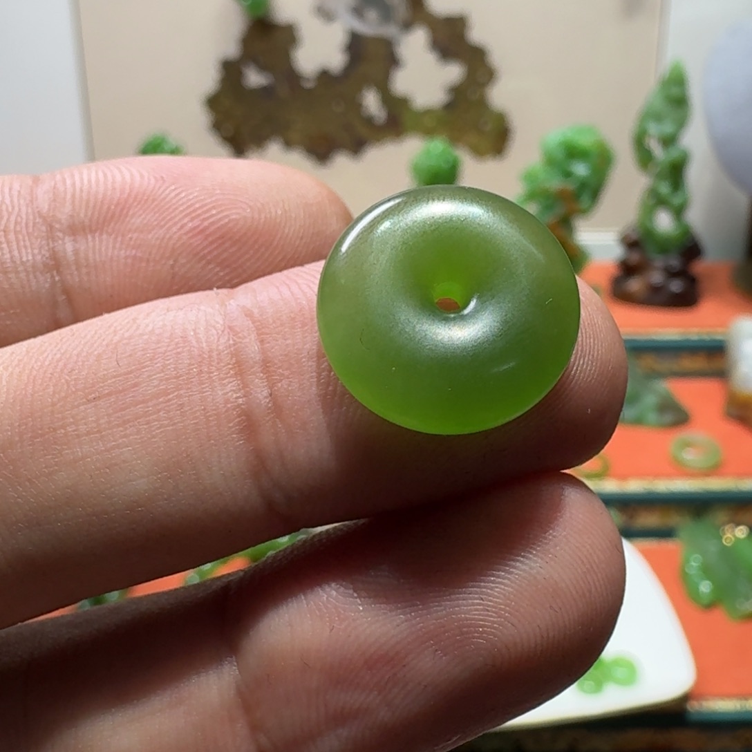 和田玉（碧玉）未镶嵌颈饰