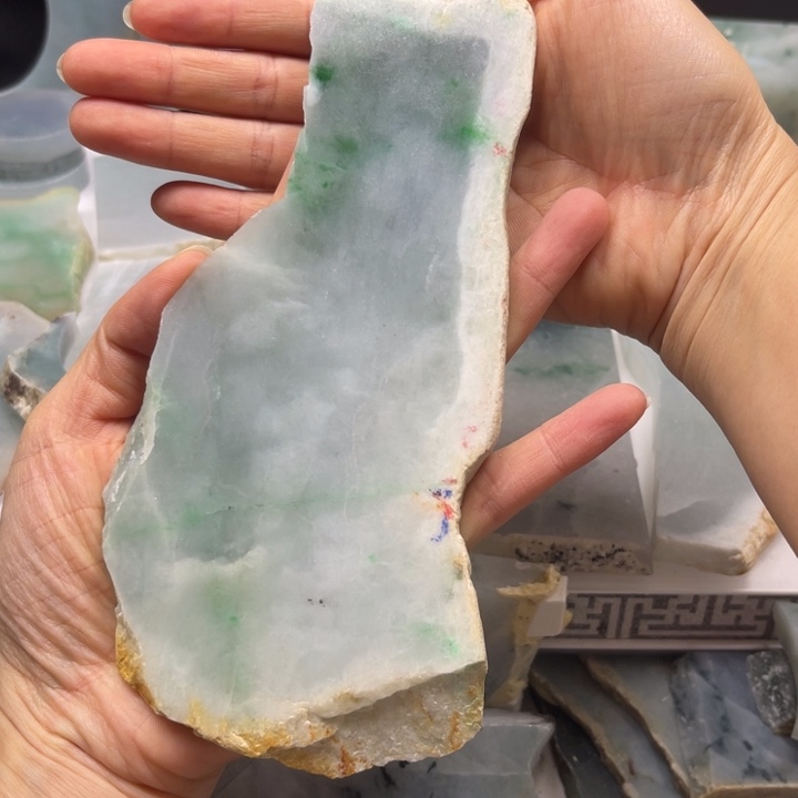 翡翠散珠天然缅甸翡翠