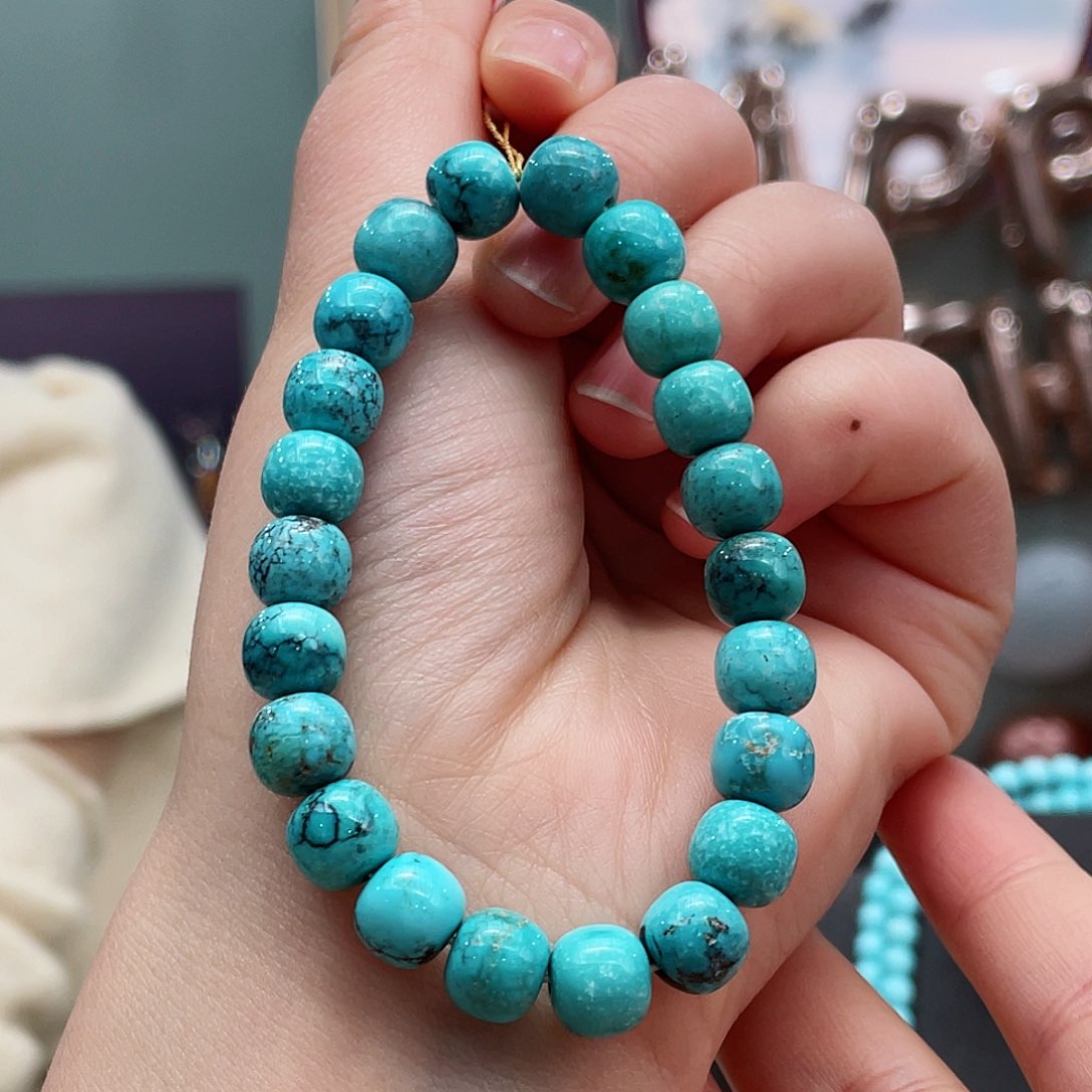 绿松石手串未镶嵌