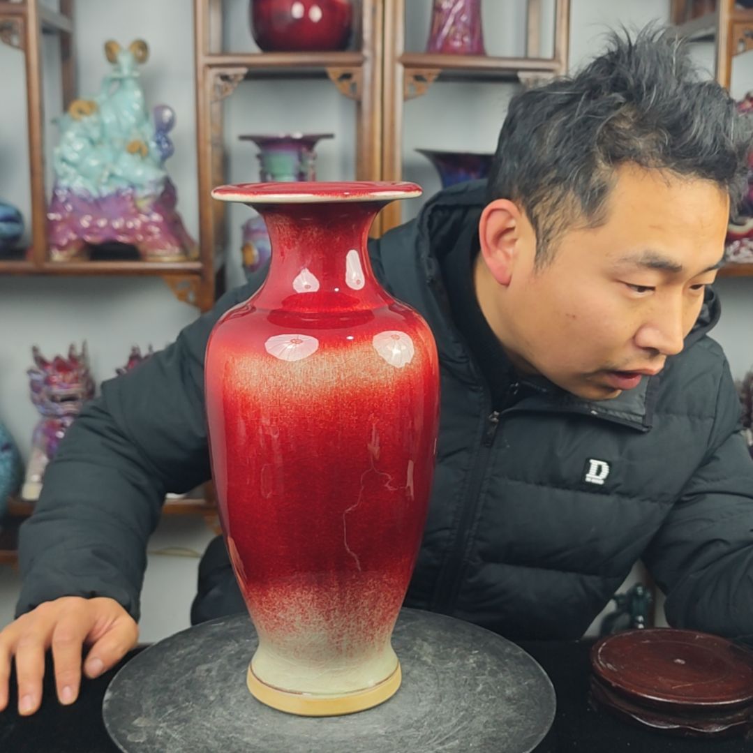 摆件神后镇钧瓷摆件