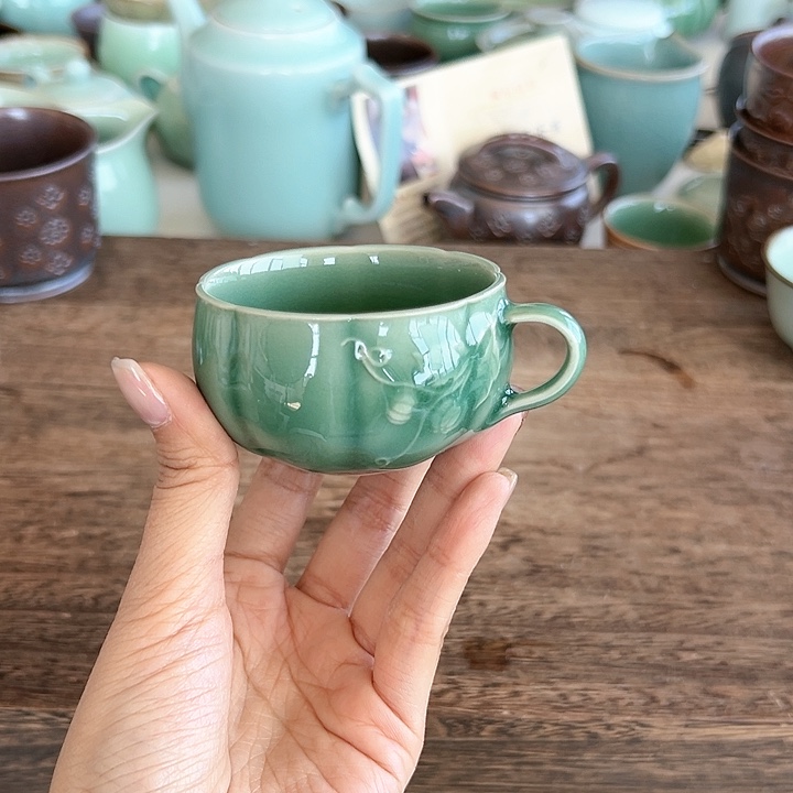 小米茶器龙泉青瓷