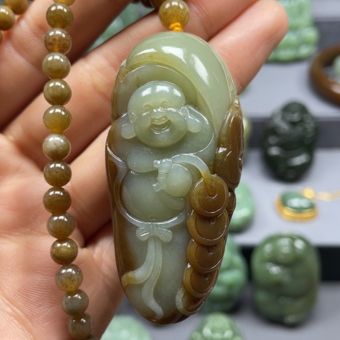 【闪购商品】和田玉吊坠未镶嵌