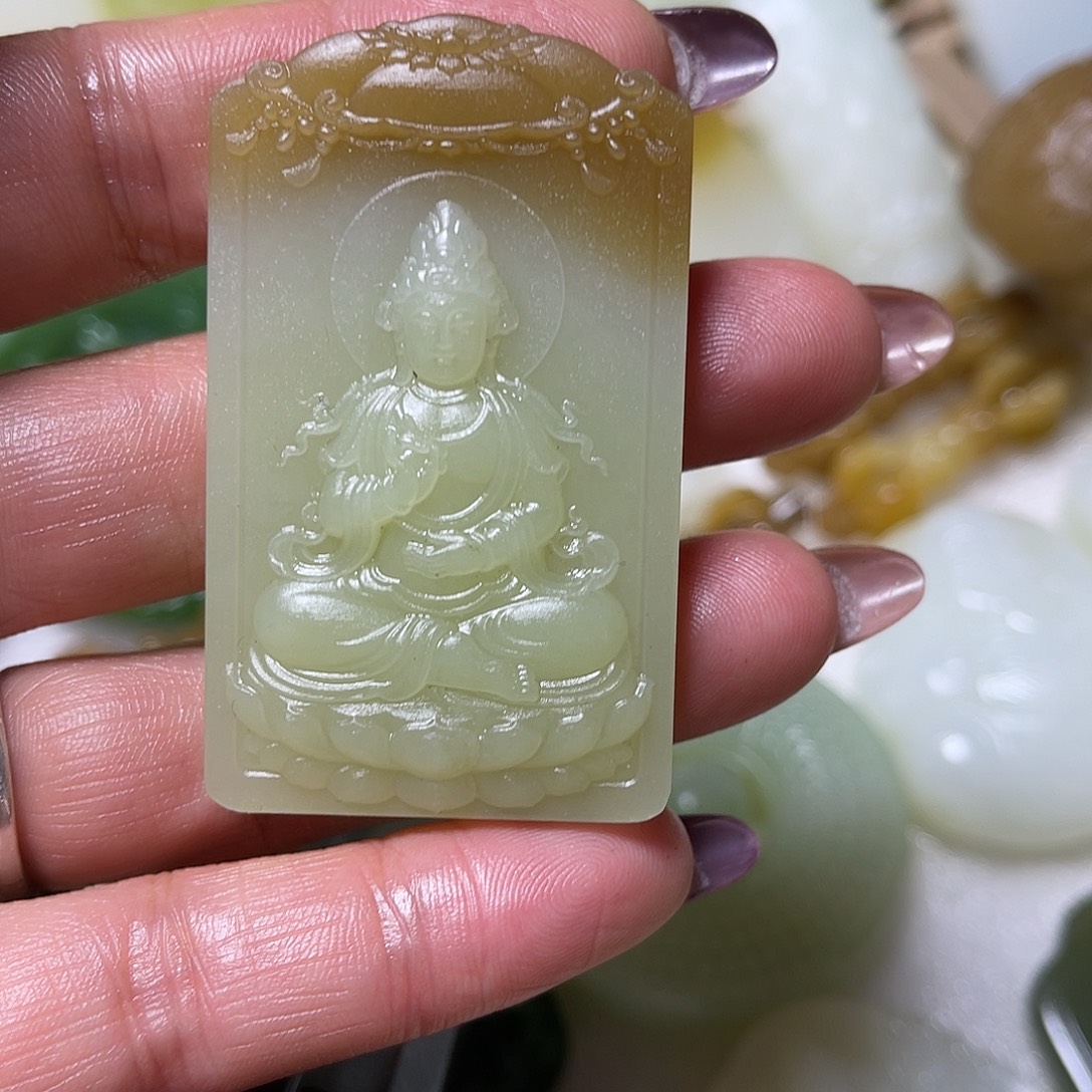 和田玉（糖玉）未镶嵌颈饰