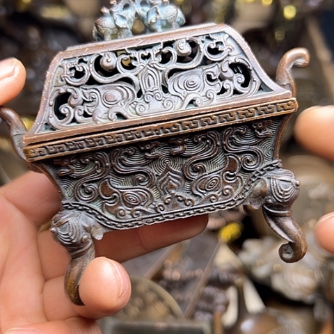 铜制文玩把玩物件