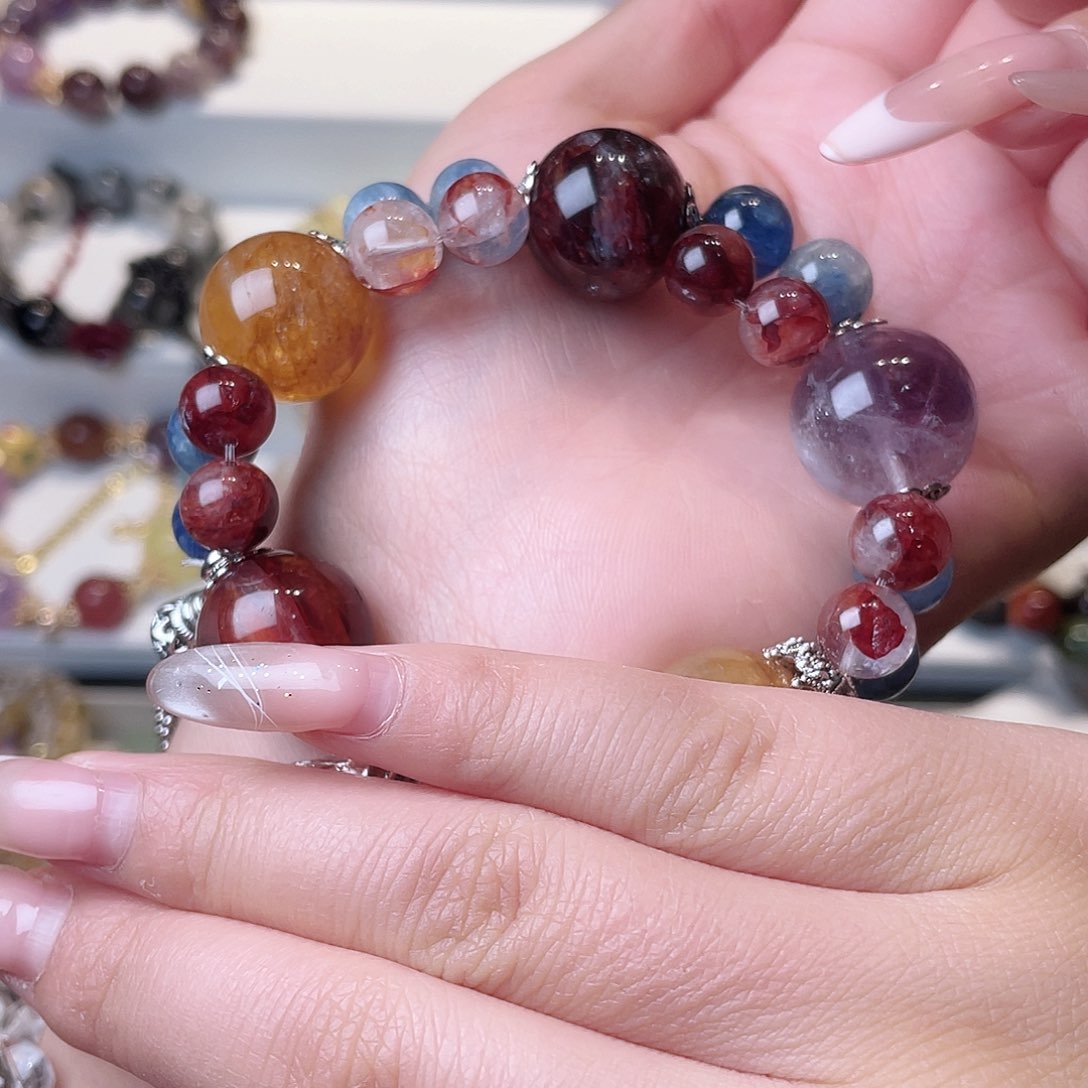 水晶手链合金宝****?尺寸