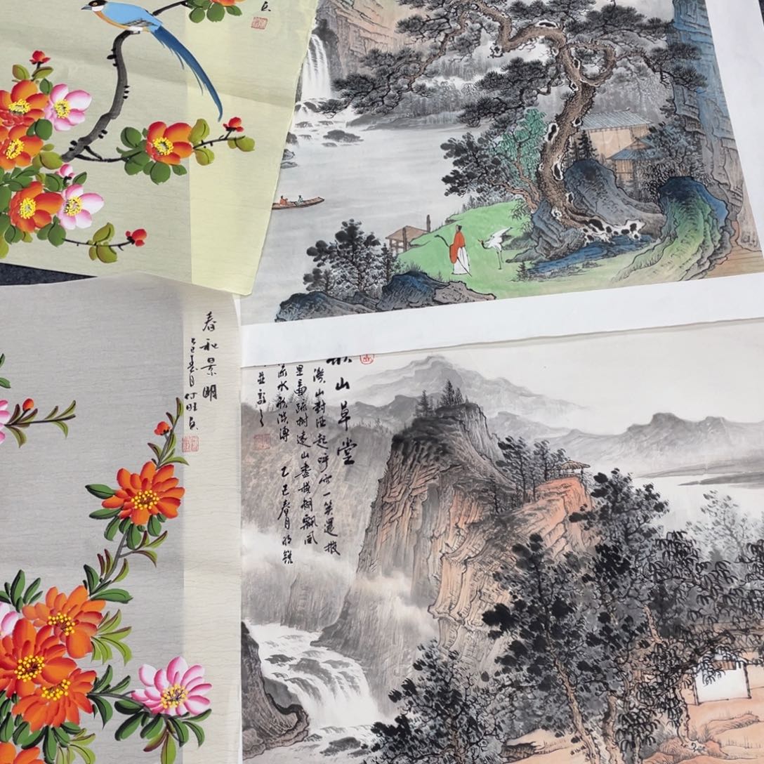 W***i国画国画作品欣赏一下
