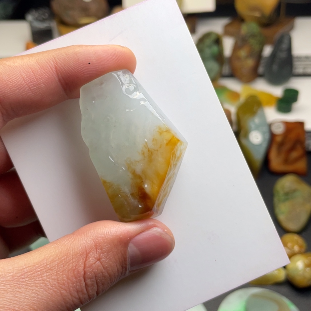 定制翡翠未镶嵌纯天然A货翡翠定制