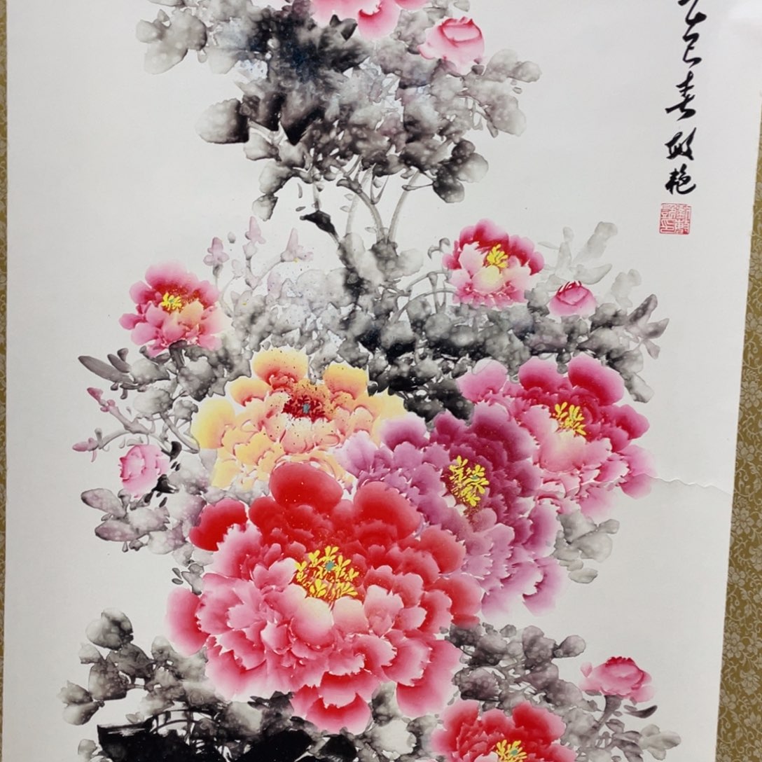 国画老师手笔手绘作品n