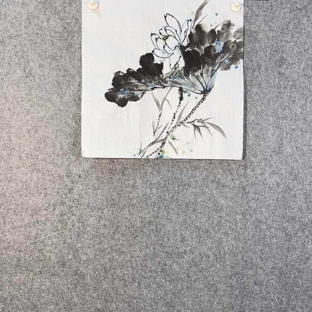 国画356 花鸟在此鸣叫时还要一