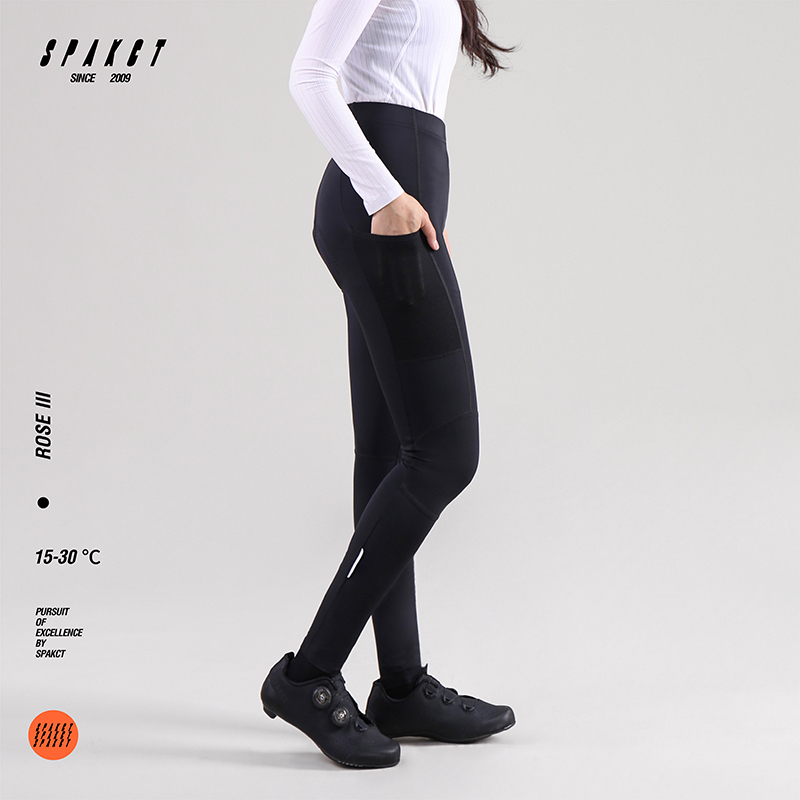 思帕客女子春夏骑行长裤侧口袋双口袋骑行裤运动户外-RoreIII