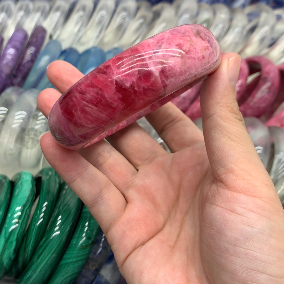 熊***8蔷薇辉石未镶嵌手镯蔷薇辉手镯