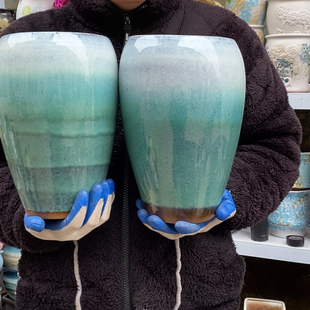 花盆紫砂口15高27处理