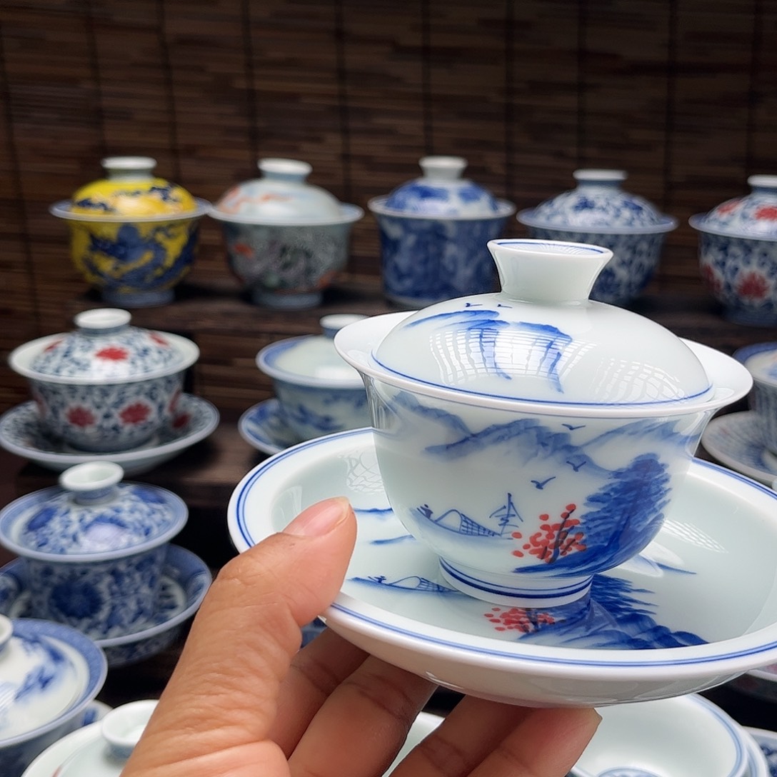 景德镇陶瓷全手绘