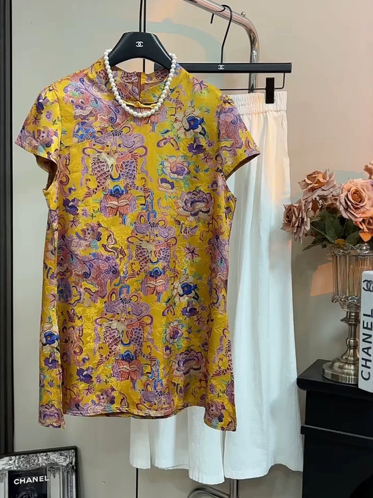 117号新中式复古中国风时尚百搭国风气质宽松上衣