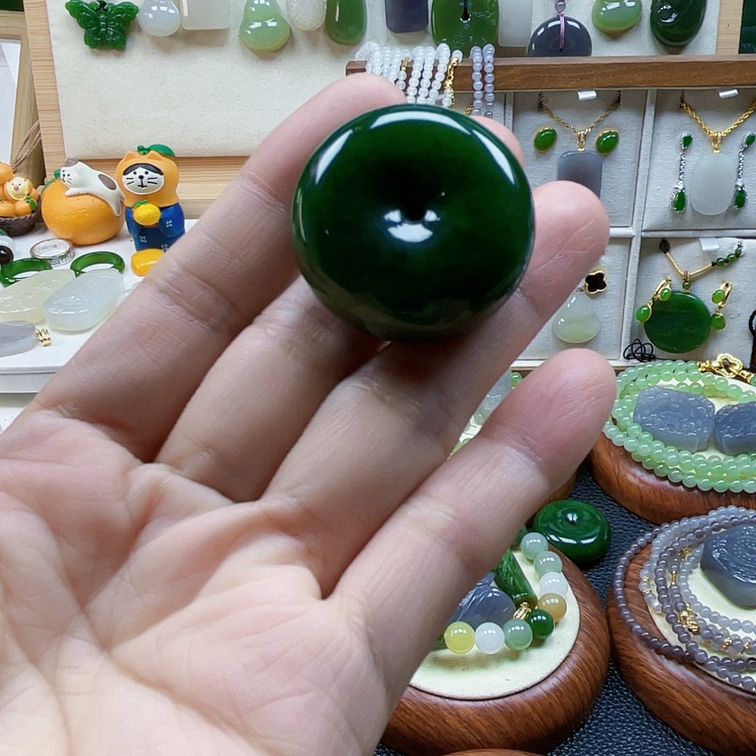 h***f和田玉未镶嵌吊坠(不含链)