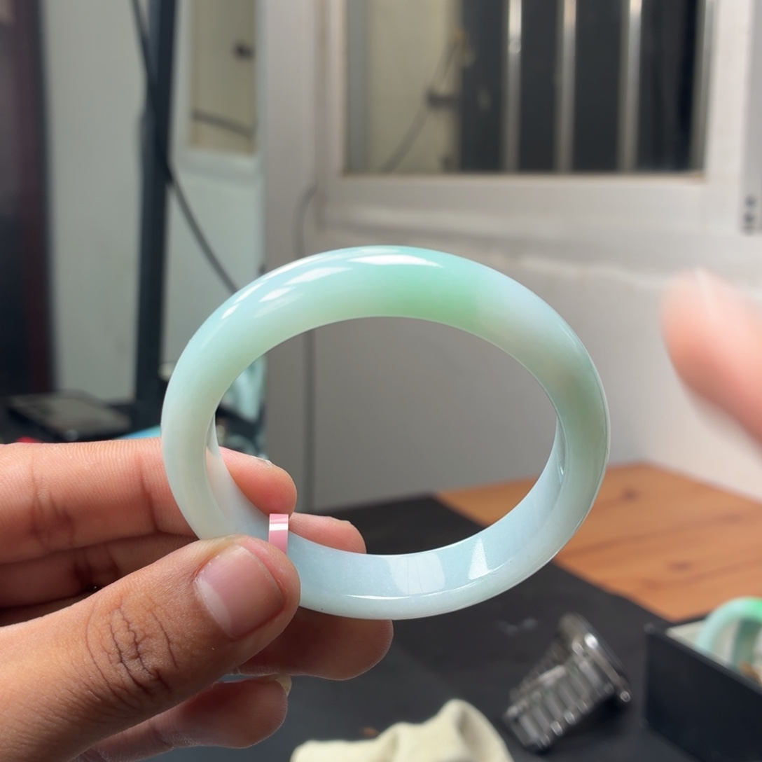 翡翠未镶嵌手镯翡翠7号