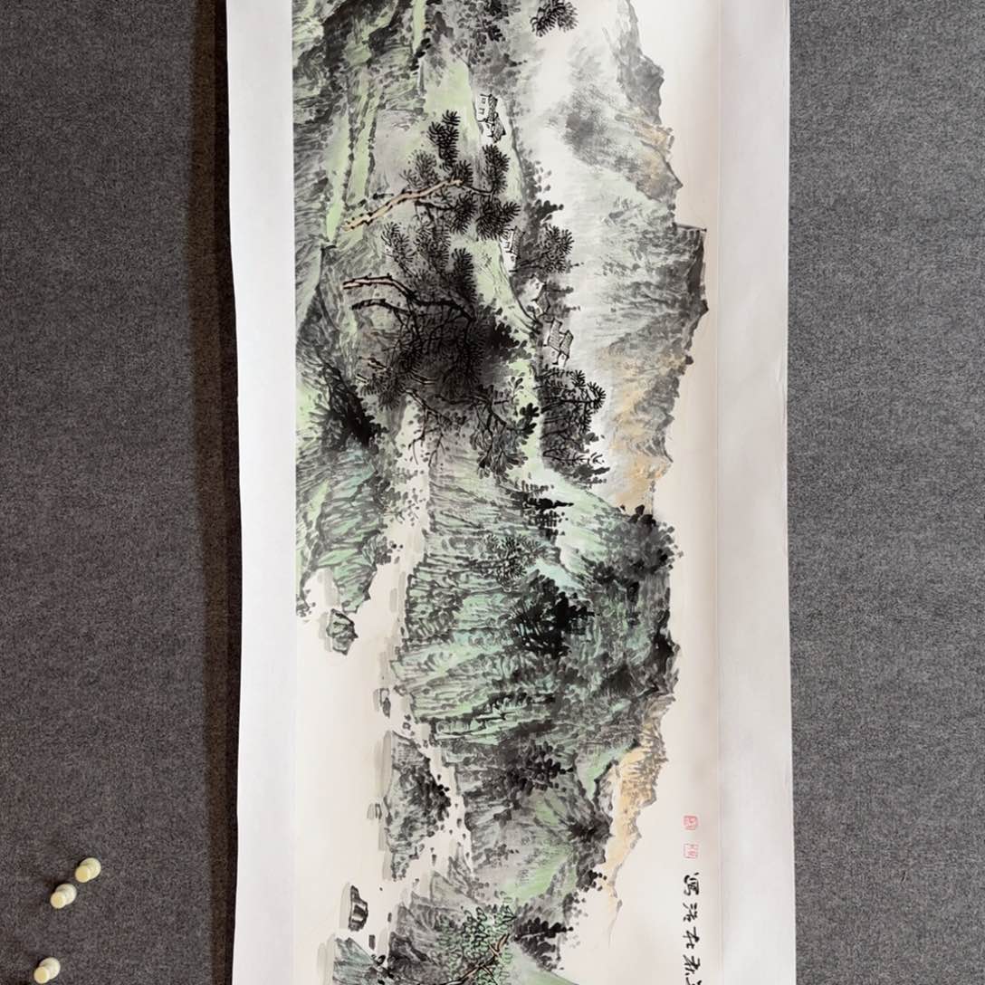 国画杜浩老师手绘作品