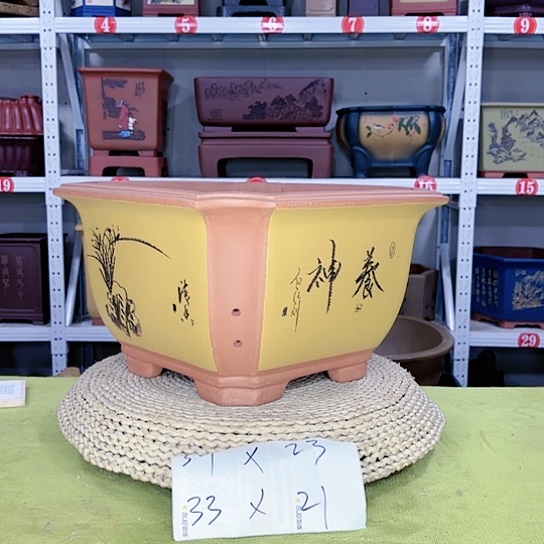 紫砂花盆宜兴紫砂厂