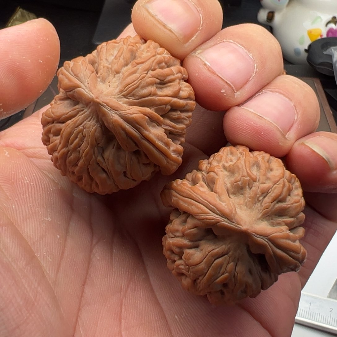 文玩核桃把件莲花35