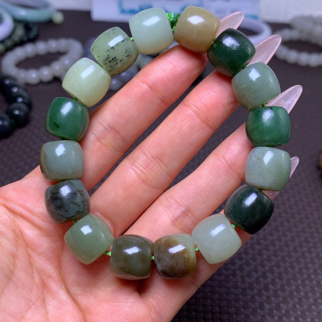 未镶嵌手串和田玉