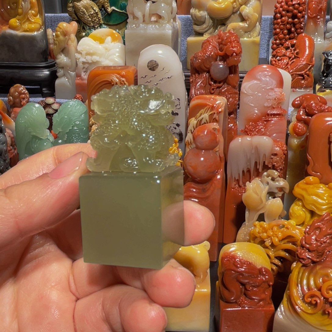 寿山石印石季*厂精美寿山石