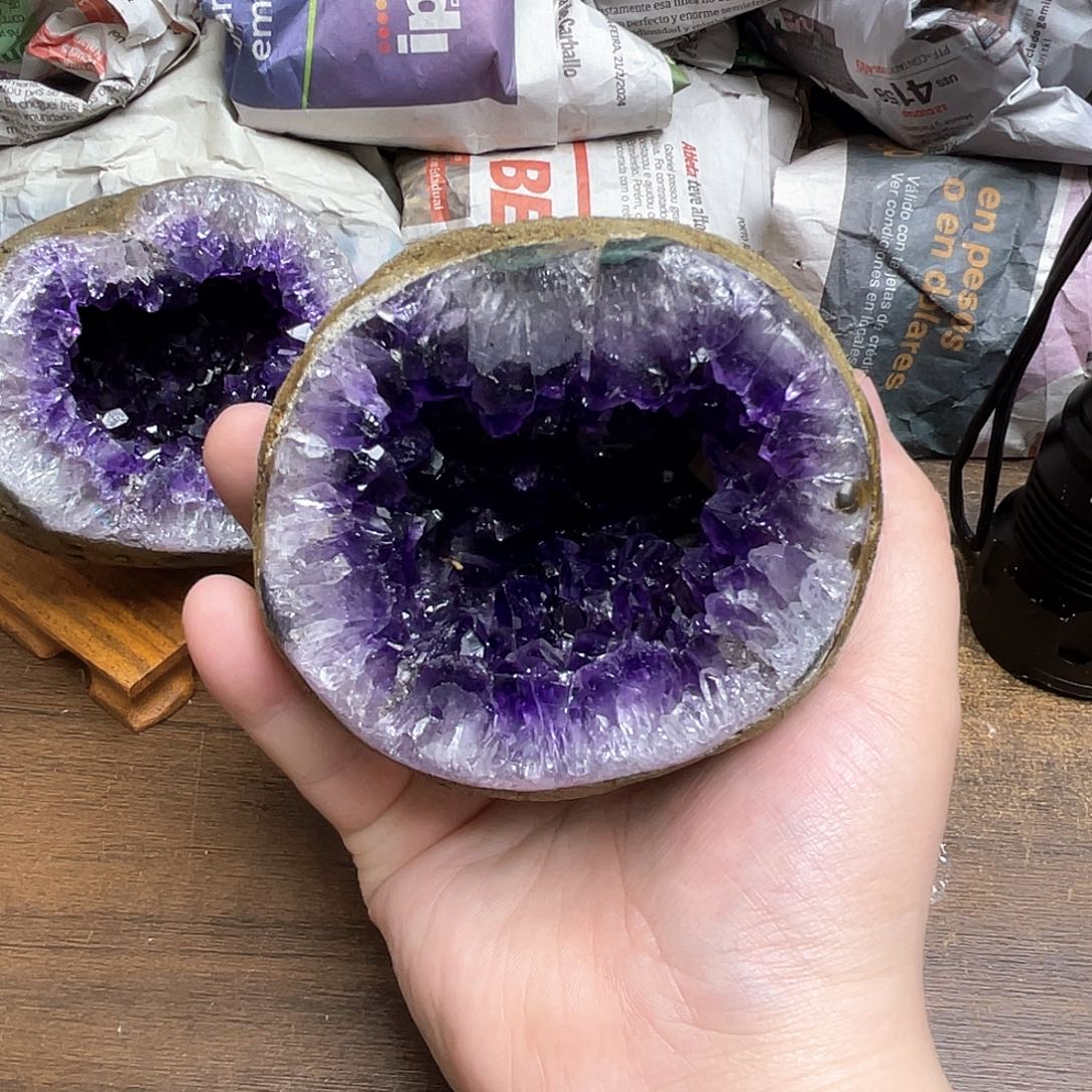 紫晶大型摆件（非配饰）未镶嵌