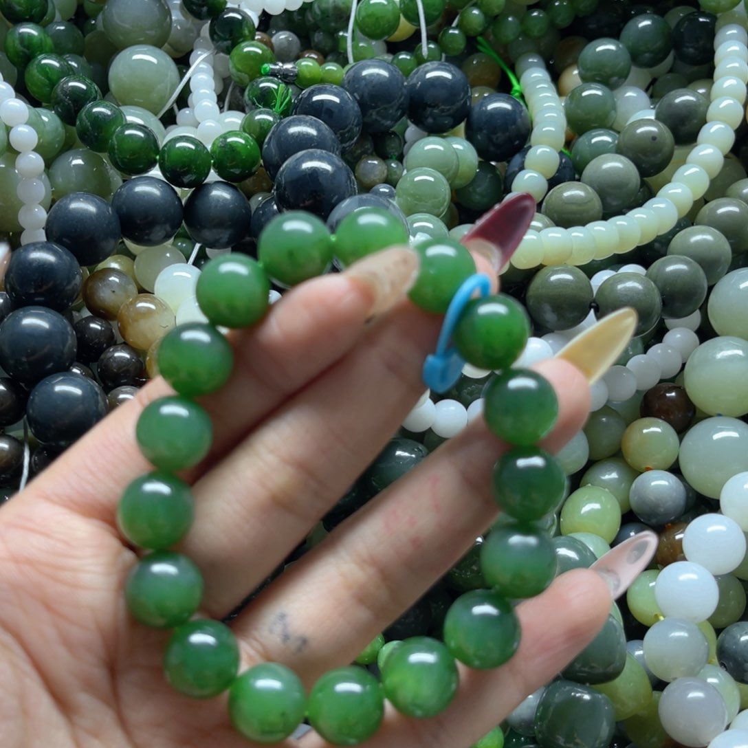 和田玉手链未镶嵌