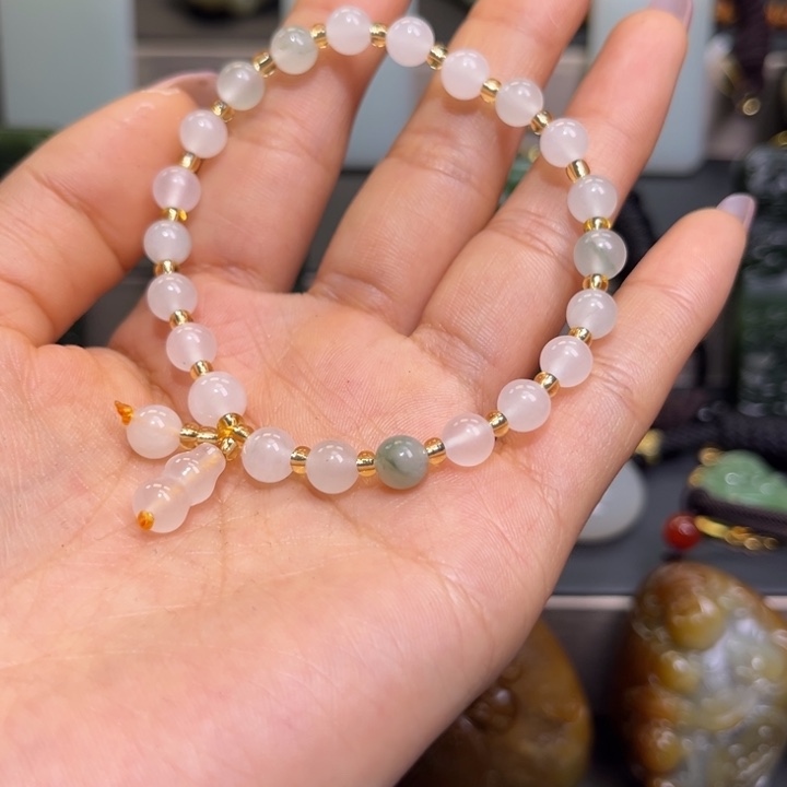 玛瑙/玉髓手串合金