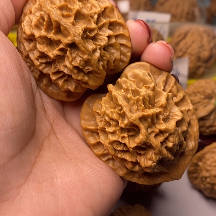 文玩核桃把件龙纹