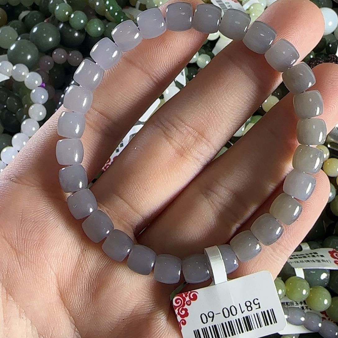 和田玉手链未镶嵌175