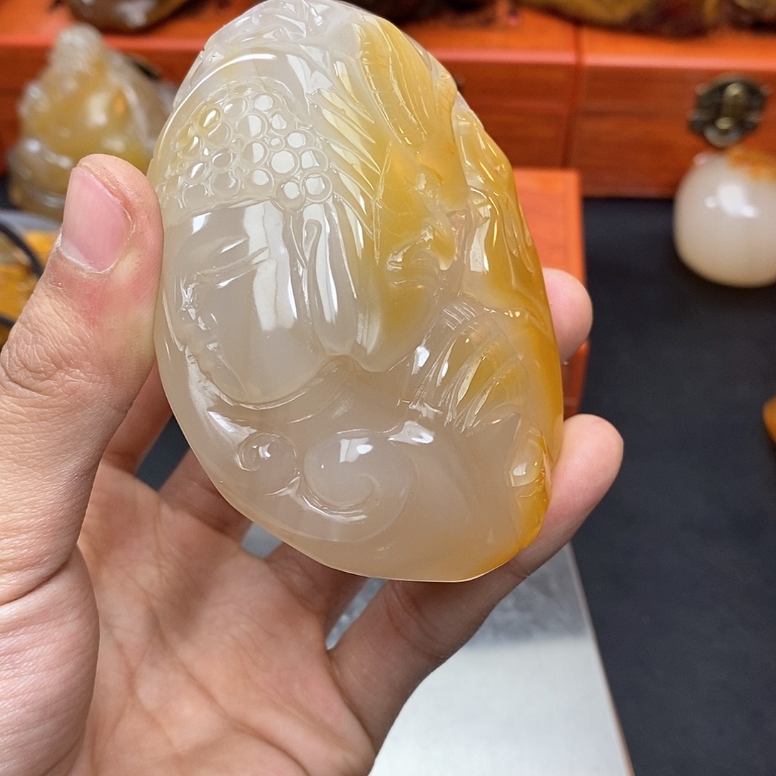 玛瑙/玉髓珠宝奇石未镶嵌不*吧