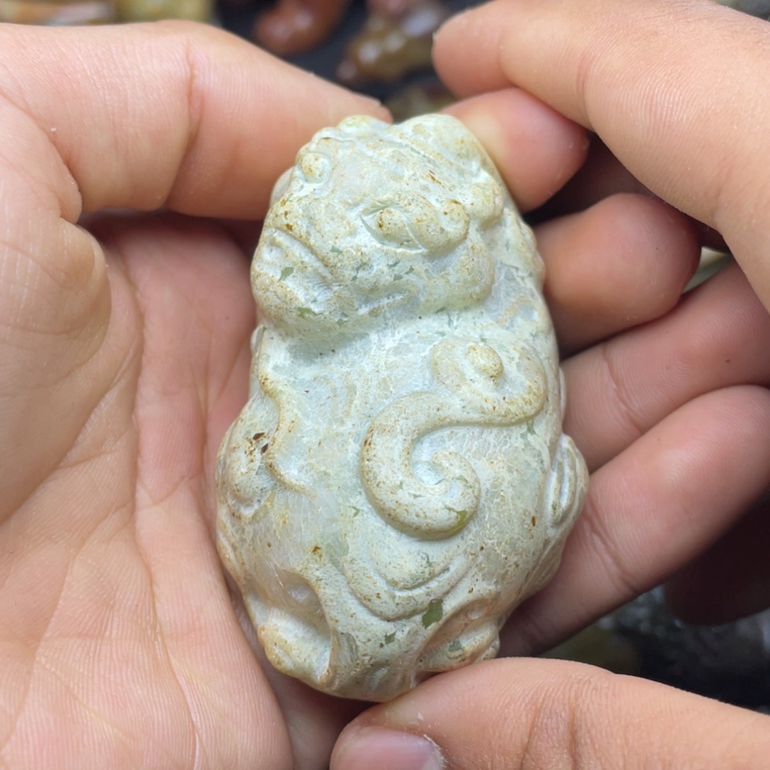 和田玉（糖玉）未镶嵌挂件
