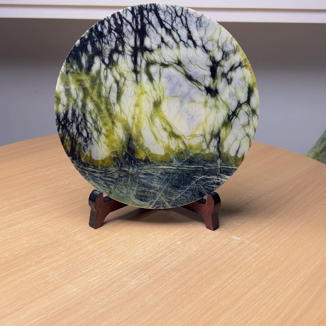 石材玉树石家居摆件