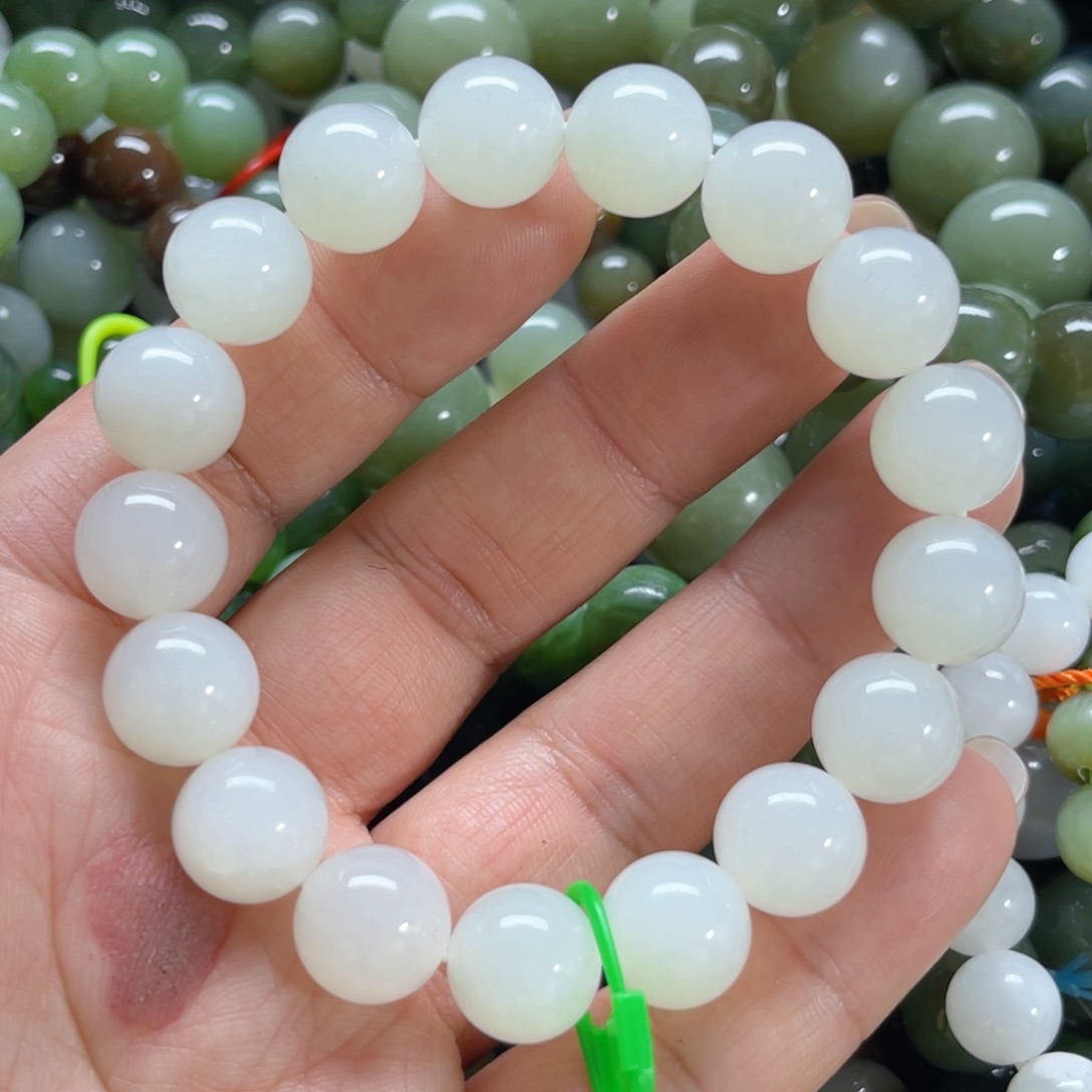 和田玉手链未镶嵌