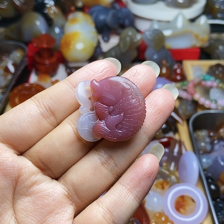 未镶嵌颈饰玛瑙/玉髓T***y