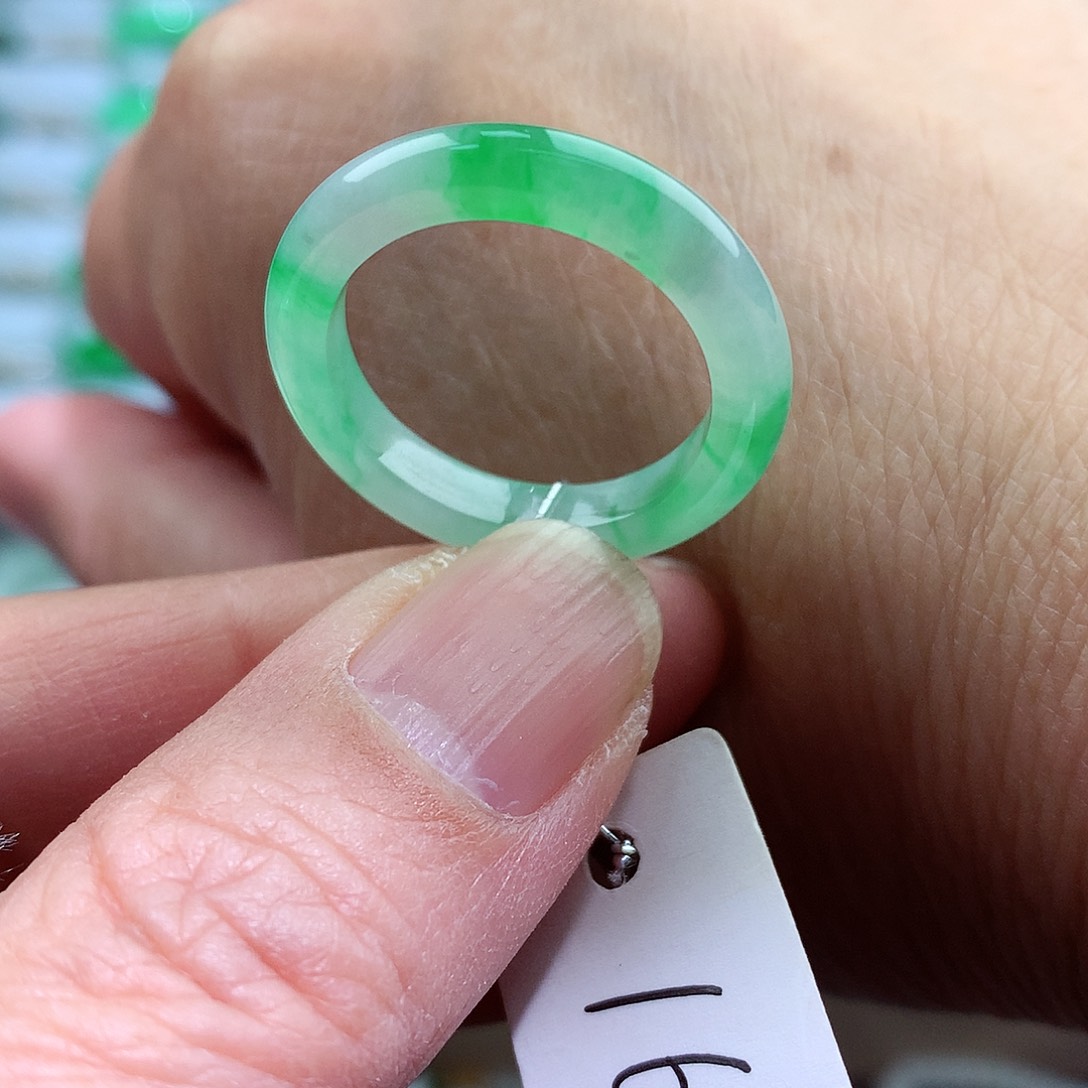 未镶嵌戒指翡翠16号