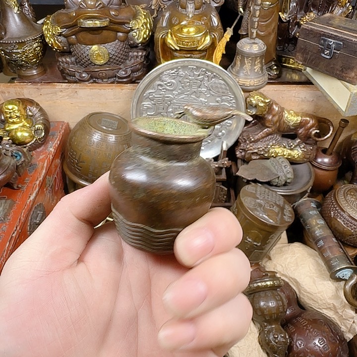 铜材质文玩摆件装饰