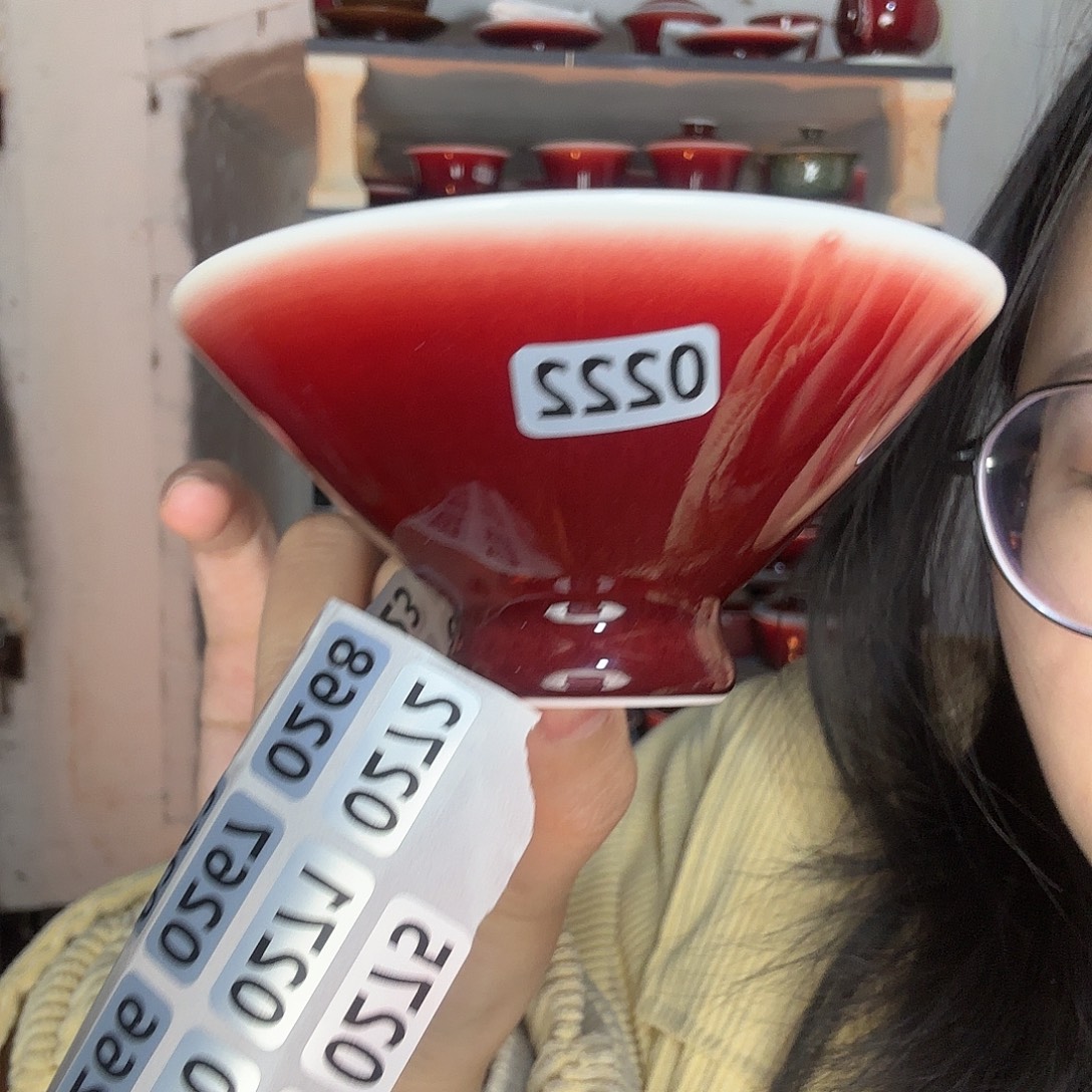 瓷片景德镇郎红陶瓷