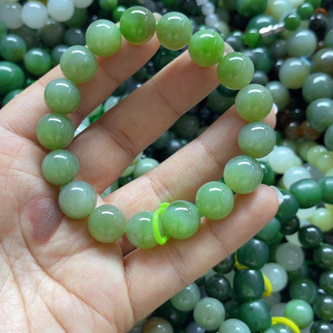 和田玉手链未镶嵌