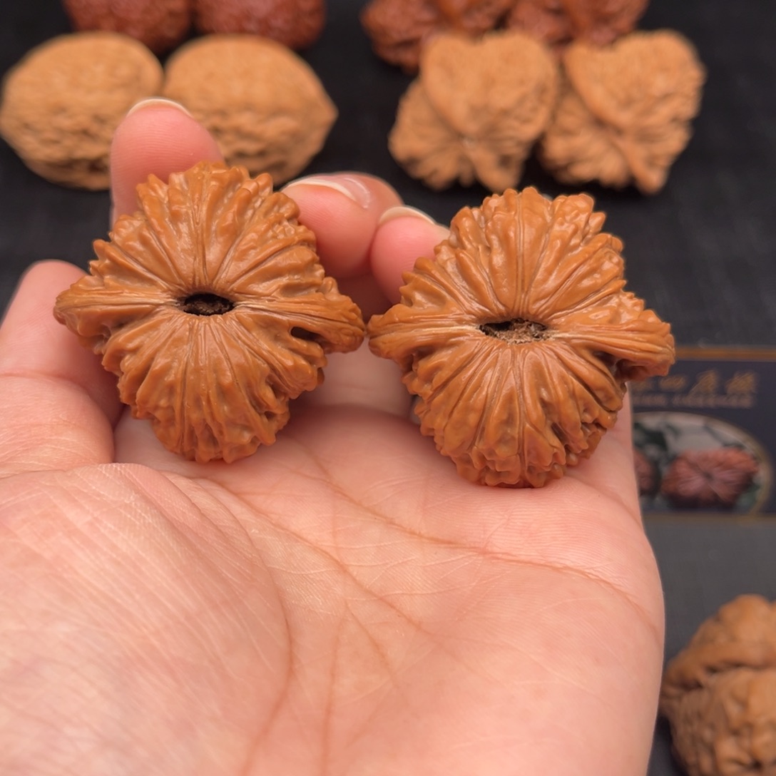 文玩核桃吊坠四座楼41