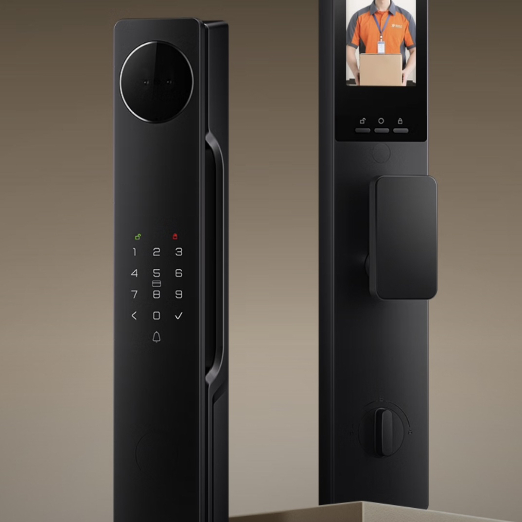 龙霆智能门锁人脸识高清大屏别入户门密码锁指纹锁S1F