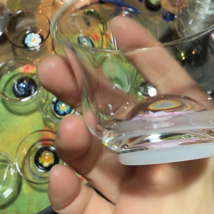 手工艺品玻璃玻璃茶器清杯唐韵大瑕