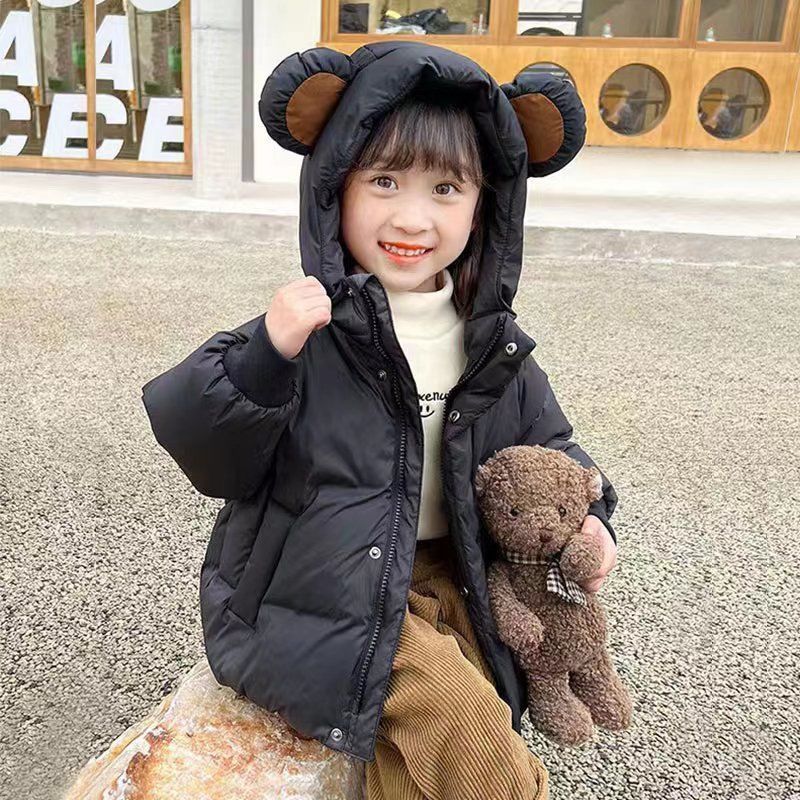 儿童棉服新款森系秋冬季男童加厚款短款棉衣童装女宝宝洋气外套潮