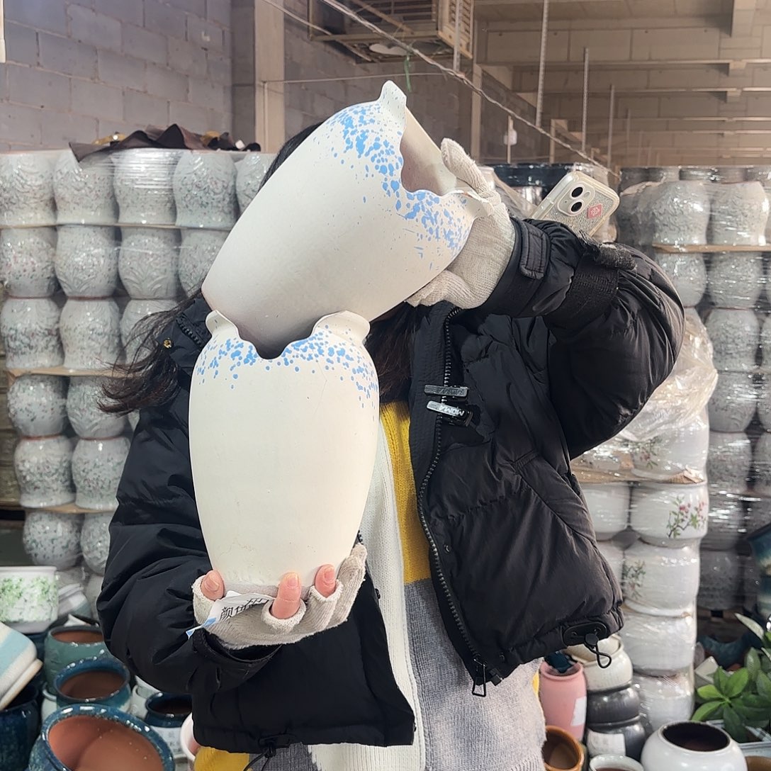 正品两个高25/14红陶