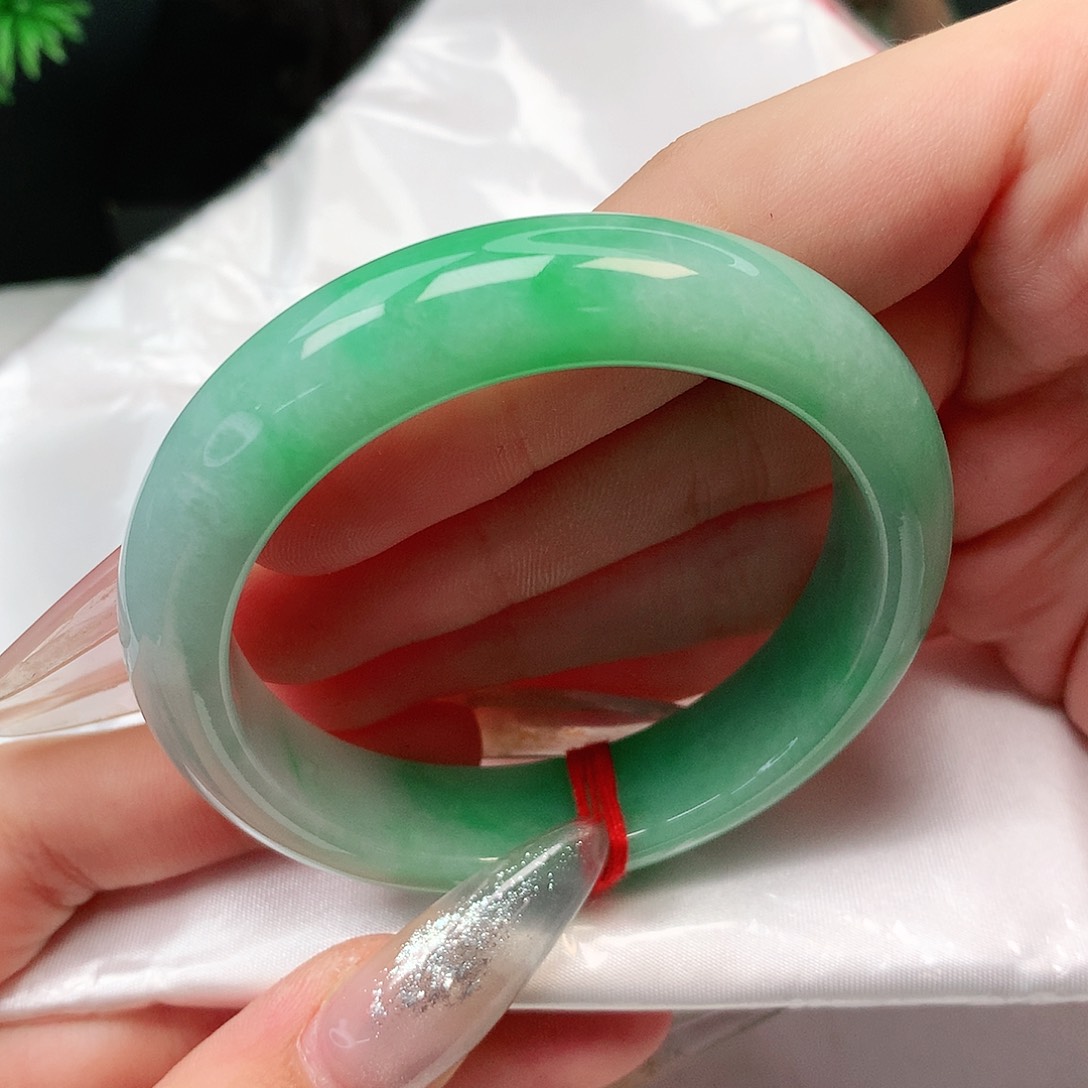 未镶嵌手镯翡翠正圈51