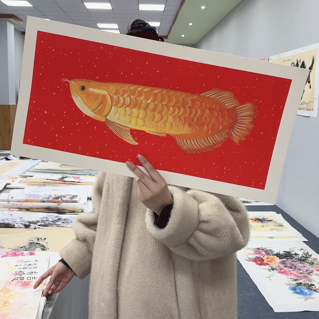 国画国画纯手绘作品